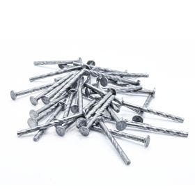 Corus 2" x .113" Screw Shank Machine Quality Bulk Nails, 50 lbs.