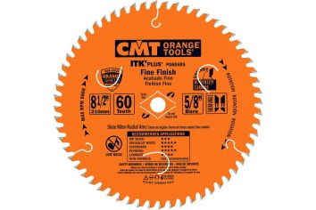 CMT 8-1/2" x 60 Tooth Circular Saw Blade