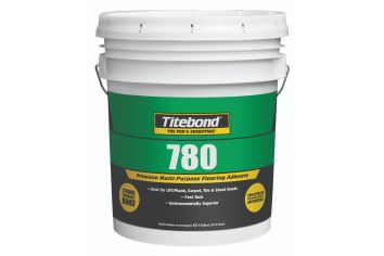 Titebond 780 Multipurpose Resilient Flooring Adhesive, 4 gal. Pail