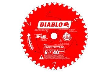 Diablo 6-1/2" x 40 Tooth Circular Saw Blade