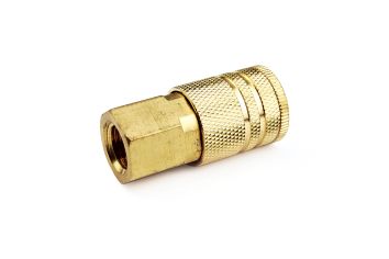 Primefit 1/4" 6-Ball Industrial Coupler (Female) Carded