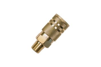 Primefit 1/4" 6-Ball Industrial Coupler (Male) Carded