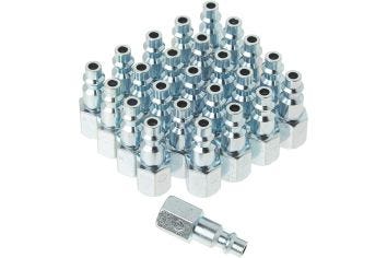 Primefit 1/4" Industrial Plug (Female) Bulk Pack