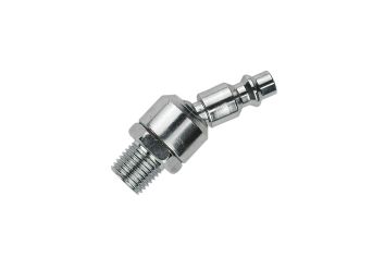 Primefit 1/4" Industrial Swivel Plug (Male) 2 Piece Carded