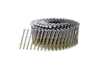 Corus 2" x .099" Screw Shank Blunt Diamond Point Coil Nails