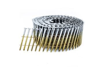 CORUS® 1-3/4" x .090" Ring Shank XT™ Galvanized (superior alternative to HDG) Coil Nails